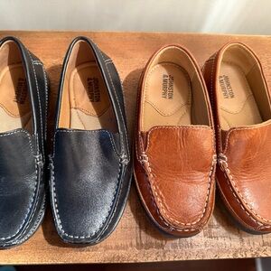 Johnston & Murphy Men's Loafers - Black and Tan